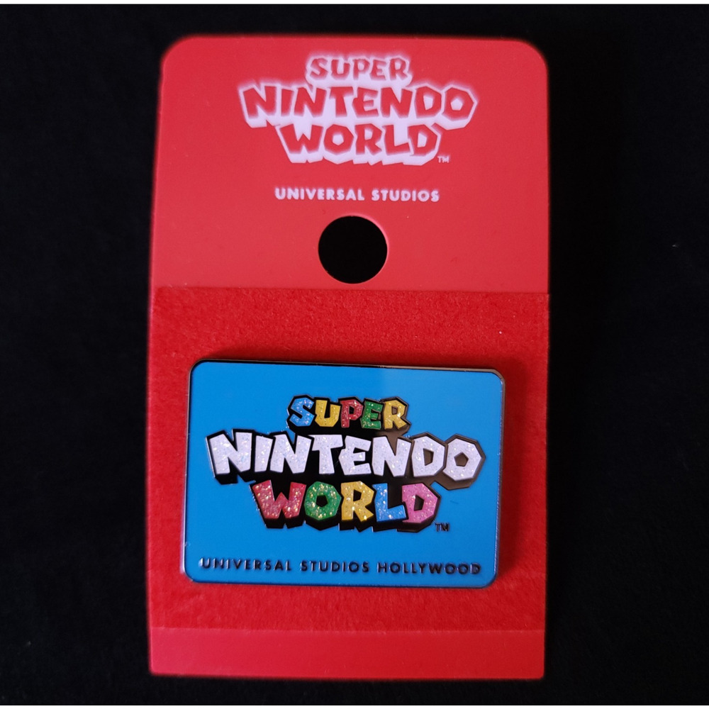 Super Nintendo World Universal Studios Hollywood Collectors Pin EXCLUSIVE New